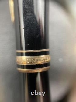 Mont Blanc Meisterstuck 14K Gold WG Approx 13cm Long Fountain Pen Excellent