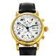 Mont Blanc Meisterstuck 7016 Automatic 18k Gold Plated Wristwatch