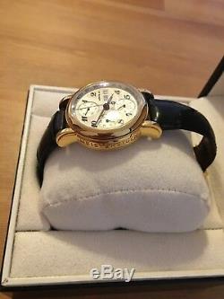 Mont Blanc Meisterstuck 7016 Automatic 18k Gold Plated Wristwatch