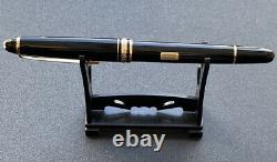 Mont Blanc Meisterstuck Black And Gold Rollerball Pen