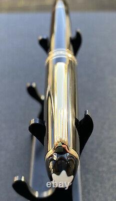 Mont Blanc Meisterstuck Black And Gold Rollerball Pen