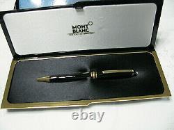 Mont Blanc The Art of Writing Ballpoint Pen Meisterstuck #164-Black withGold