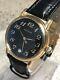 MontBlanc 36mm Meisterstuck 18k Gold Plated Ref. 7004 Mens Automatic Watch