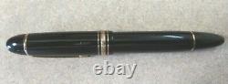 MontBlanc Meisterstuck 149 Fountain Pen 4810 NIB 14k WHITE AND GOLD WithExtras