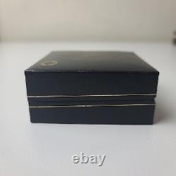 MontBlanc Meisterstuck Solitare Black Oynx & Gold Plated Cufflinks in Box Rare