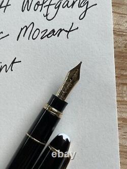 Montblanc 114 Meisterstuck Hommage Mozart 14k fountain pen