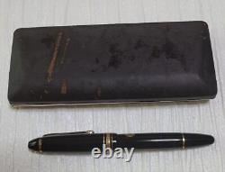 Montblanc 146 Meisterstuck Founatin Pen Gold Nib EF 14C with Box Vintage Used