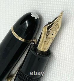 Montblanc (149) Meisterstuck 4810 Fountain Pen 14k Gold 585 Vintage 1986 classic