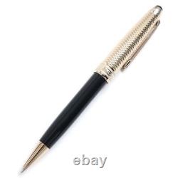 Montblanc Ballpoint Pen Meisterstuck Due Geometry Champagne Gold Black MB118095