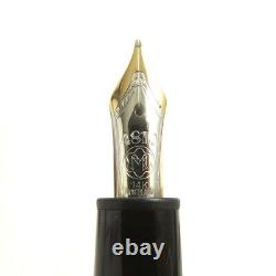 Montblanc Fountain Pen Meisterstuck 146 Gold 14K B Nib Used