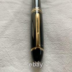 Montblanc Fountain Pen Meisterstuck 146 Nib Gold 14K Broad Used Free Shipping