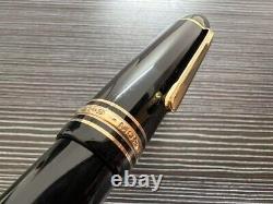 Montblanc Fountain Pen Meisterstuck 149 Gold 14C B Nib Used