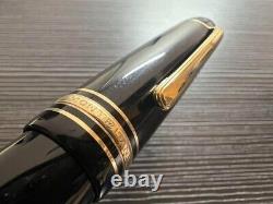 Montblanc Fountain Pen Meisterstuck 149 Gold 14K B Nib Used