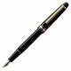 Montblanc Fountain Pen Meisterstuck Classique Gold Plated Black Resin (106514)