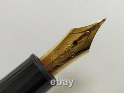 Montblanc Fountain Pen Meisterstuck No. 146 14c 585 Black used japan
