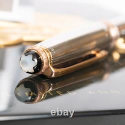 Montblanc Meisterstuck 144 75th Anniversary LE 75 Solid 18k Gold & Diamond Fount