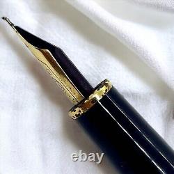 Montblanc Meisterstuck 144 Black & Gold 14K 585 Fountain Pen