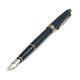 Montblanc Meisterstuck 144 Black & Gold 14K Fountain Pen USED