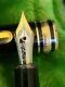 Montblanc Meisterstuck 144 Burgund Gold 14K Nib M Fountain Pen Nice Condition