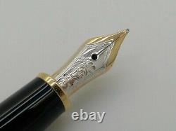 Montblanc Meisterstuck 144 Classique Gold Line Fountain Pen 1992 Onward Pen Only