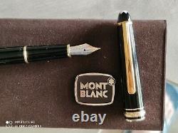 Montblanc Meisterstuck 144 Classique Gold Line Fountain Pen. NOS