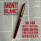 Montblanc Meisterstuck 144 Classique Pen 14k Nib in Burgundy