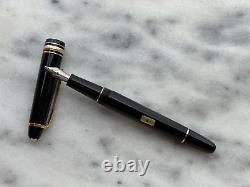 Montblanc Meisterstuck 144 Fountain Pen Gold Nib 14K 585 Made in Germany Size S