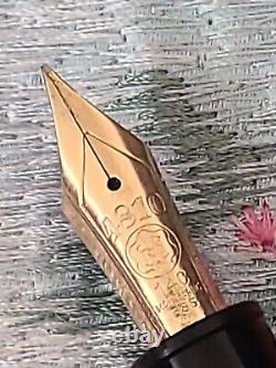 Montblanc Meisterstuck 146 14C, Gold M Nib, Fountain Pen Nice, working condtion
