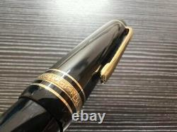 Montblanc Meisterstuck 146 14K 4810 Fine Nib Fountain Pen Used Japan