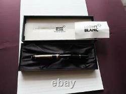 Montblanc Meisterstuck 146 Black Gold 14K Fountain Pen Fine Nib NEW
