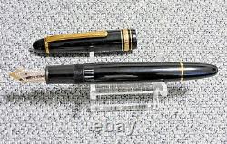Montblanc Meisterstuck # 146 Black Nib bicolor Gold 14K/F Fountain Pen