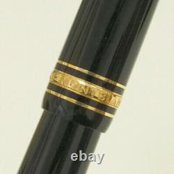 Montblanc Meisterstuck # 146 Black Nib bicolor Gold 14K/F Fountain Pen