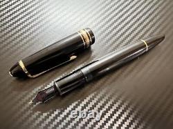 Montblanc Meisterstuck 146 Fountain Pen 14C All Gold EF Extra Fine Font