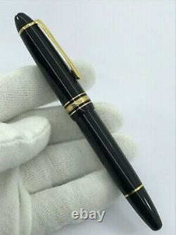Montblanc Meisterstuck 146 Fountain Pen Gold Nib 14k 4810 Made Germany