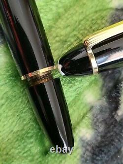 Montblanc Meisterstuck 146 Gold 14K Nib M Fountain Pen Nice Condition
