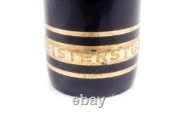 Montblanc Meisterstuck 146 U299 Black 14K Fountain Pen 1980 Black Gold Vintage
