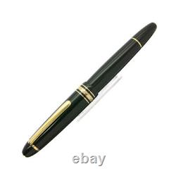 Montblanc Meisterstuck # 147 Traveler Black NIB 14K gold F Fountain pen