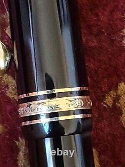 Montblanc Meisterstuck 149 14C, Gold F Nib, Fountain Pen Nice, from 1960's works