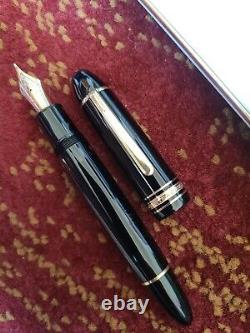 Montblanc Meisterstuck 149 14C, Gold F Nib, Fountain Pen Nice, from 1960's works