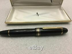 Montblanc Meisterstuck 149 14Kt Gold Broad Pt Fountain Pen In Box From 80s