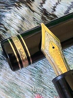 Montblanc Meisterstuck 149 18C, Gold B Nib, Fountain Pen Nice Working Condit