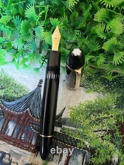 Montblanc Meisterstuck 149 18C, Gold B Nib, Fountain Pen Nice Working Condition