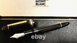 Montblanc Meisterstuck 149 4810 Fountain Pen 14C BB Nib Rare