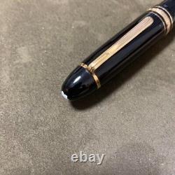 Montblanc Meisterstuck 149 Black & Gold 14K Ebonite Fountain Pen B Nib USED