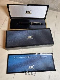Montblanc Meisterstuck 149 Black & Gold 14K Fountain Pen with box