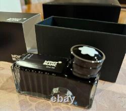Montblanc Meisterstuck 149 Black & Gold Fountain Pen Ink Set Boxed