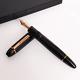 Montblanc Meisterstuck 149 Black & Red Gold Fountain Pen Preowned