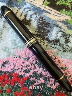 Montblanc Meisterstuck 149, Diplomat 14K, Fine Nib, Fountain Pen Nice Condition