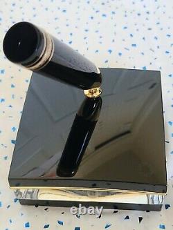 Montblanc Meisterstuck 149 Diplomat FP, Crystal Pen Holder? Ment Condition