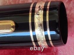 Montblanc Meisterstuck 149 Diplomat Gold, 18K Nib M Fountain Pen Ex Condition